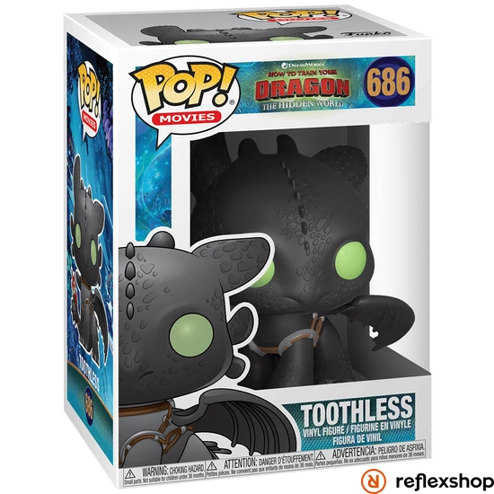 Funko POP! Movies: How to train your Dragon 3 - Toothless figura