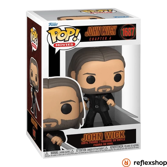 Funko POP! Movies: John Wick 4 - John Wick figura #1687