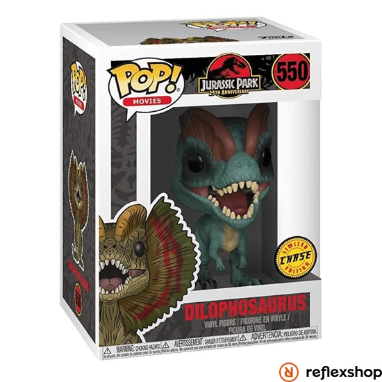 Funko POP! Movies: Jurassic Park - Dilophosaurus (chase) figura #550