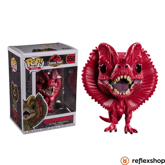 Funko POP! Movies: Jurassic Park - Dilophosaurus (Red) figura #550