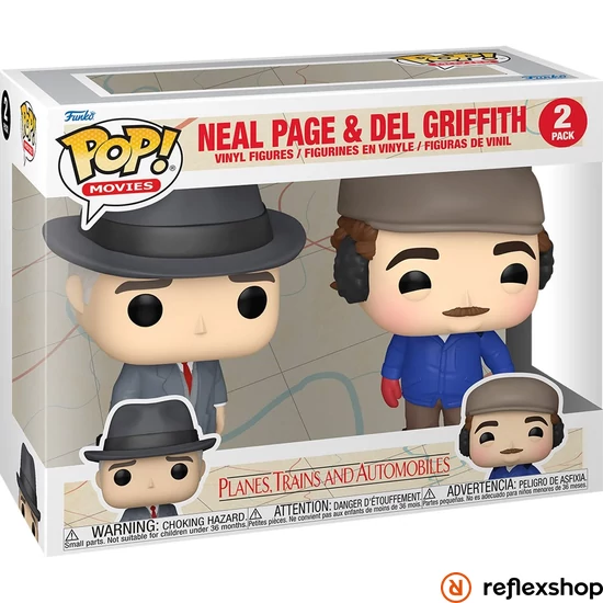 Funko POP! Movies: Planes, Trains and Automobiles - Neal & Del 2PK figura #2