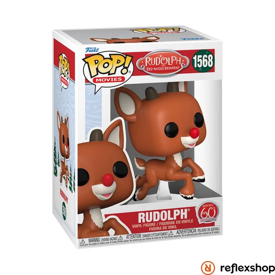 Funko POP! Movies: Rudolph the Red-Nosed Reindeer - Rudolph figura #1568