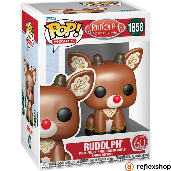 Funko POP! Movies: Rudolph the Red-Nosed Reindeer - Rudolph figura #1858