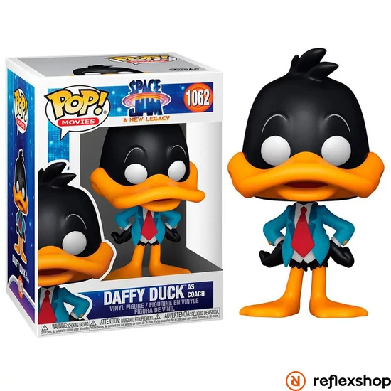 Funko Pop! Movies: Space Jam A New Legacy - Daffy Duck As Coach #1062 Vinyl Figure