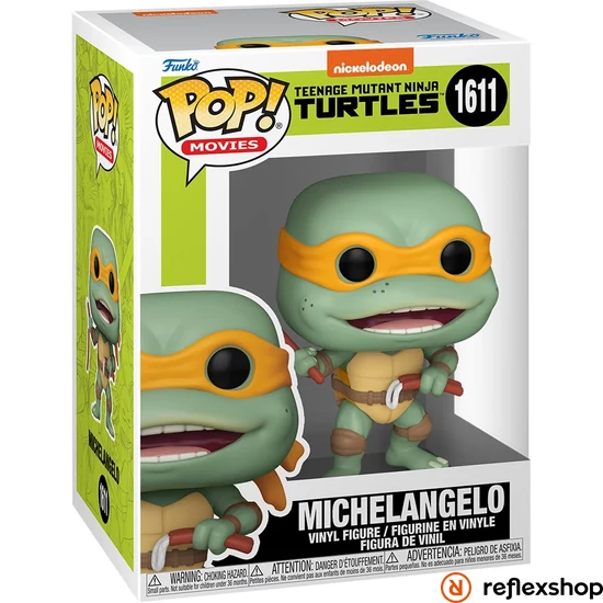 Funko POP! Movies: Teenage Mutant Ninja Turtles - Michelangelo figura #1611