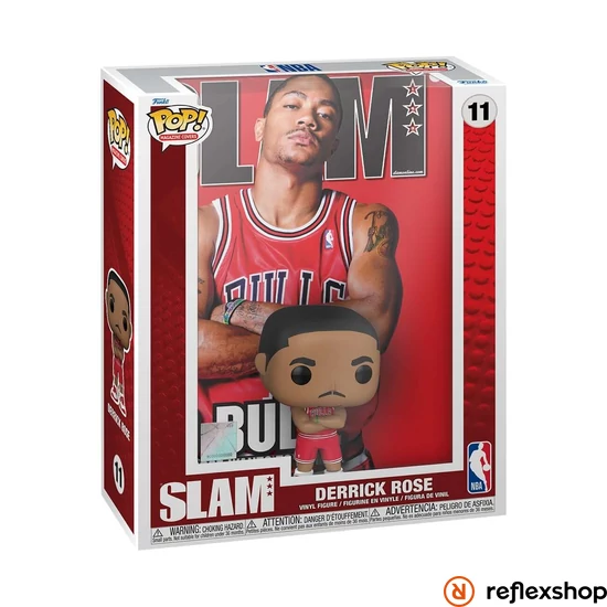 Funko POP! NBA Cover- Slam - Derrick Rose figura