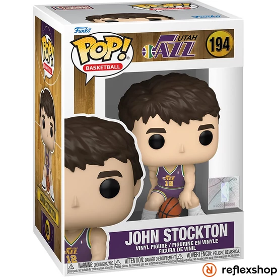 Funko POP! NBA: Jazz - RS John Stockton figura