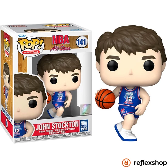 POP NBA:Legends-JohnStockton(BlueAllStarUni1992) #141