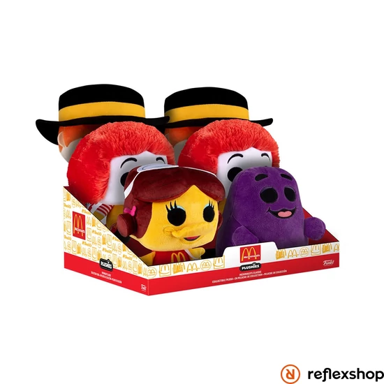 Funko POP! Plush: McDonalds 6 darabos plüss szett