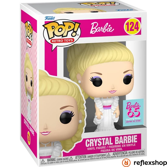 Funko POP! Retro Toys: Barbie - Crystal Barbie figura #124