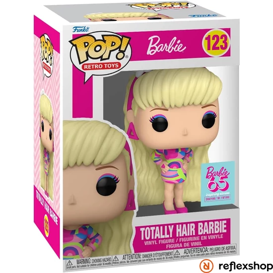 Funko POP! Retro Toys: Barbie - Totally Hair Barbie figura #123