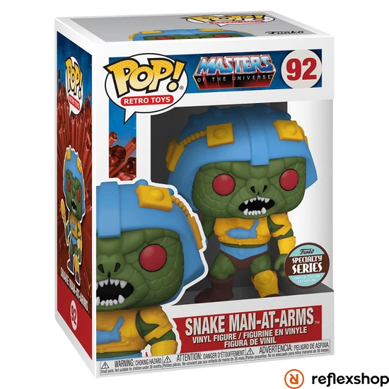 Funko POP! Retro Toys: Masters of the Universe - Snake Man-At-Arms figura #92