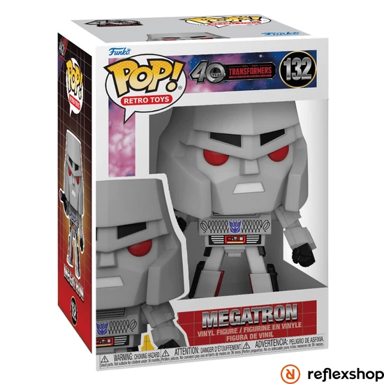 Funko POP! Retro Toys: Transformers - Megatron figura #132