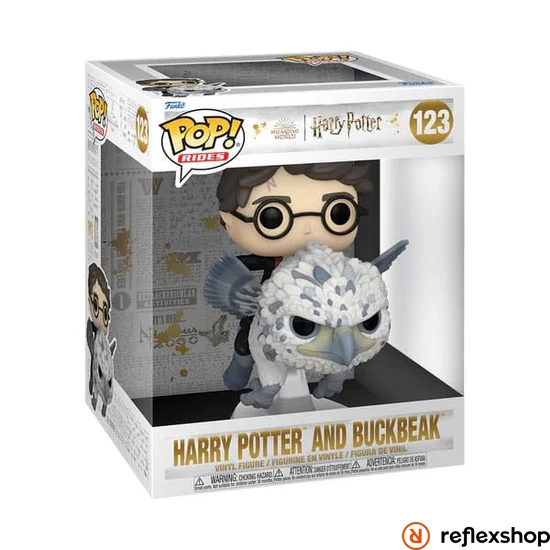 Funko POP! Rides: Harry Potter - Harry Potter & Buckbeak figura #123