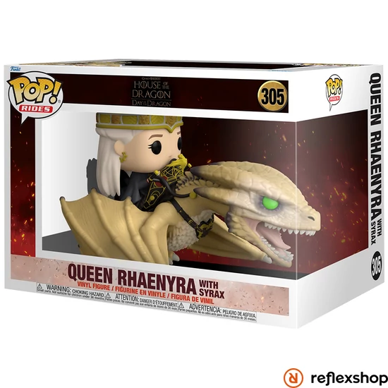 Funko POP! Rides: House of the Dragon - Rhaenyra w/ Syrax #305