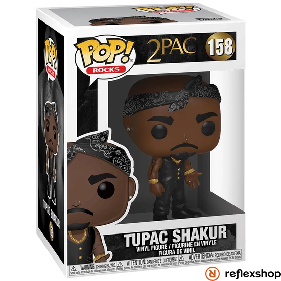 Funko POP! Rocks: 2PAC - Tupac Shakur figura #158