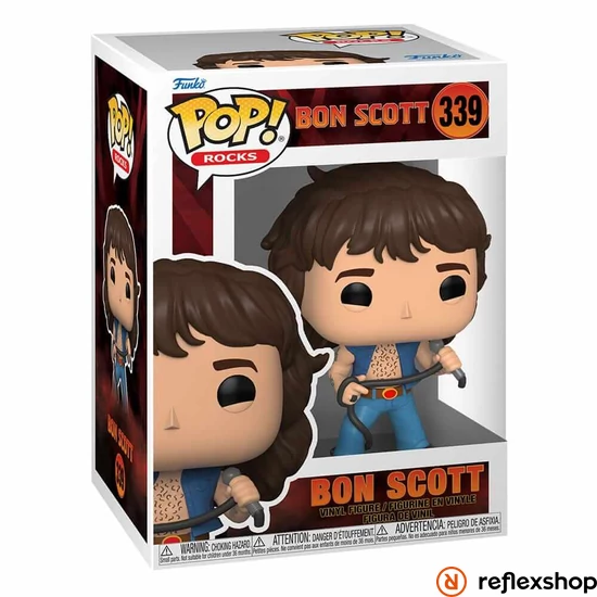 Funko POP! Rocks - AC/DC- Bon Scott figura