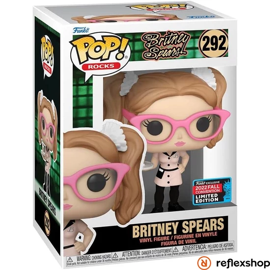 Funko Pop! Rocks: Britney Spears (Convention Limited Edition) #292 Vinyl Figure #292