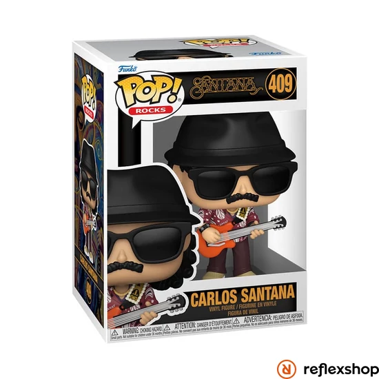 Funko POP! Rocks: Carlos Santana figura #409