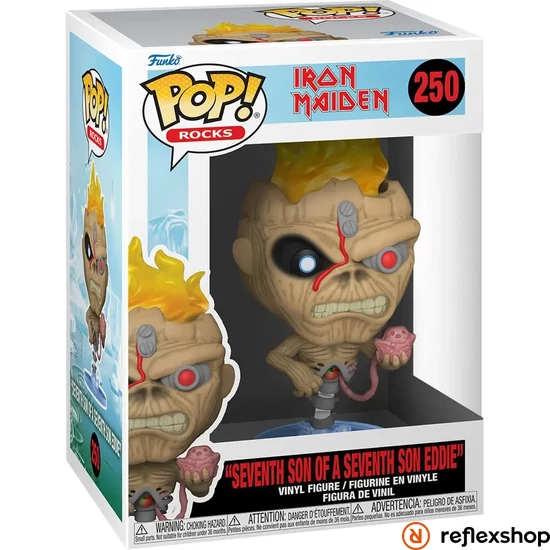 POP Rocks: Iron Maiden Eddie- Seventh Son of Seventh Son #250