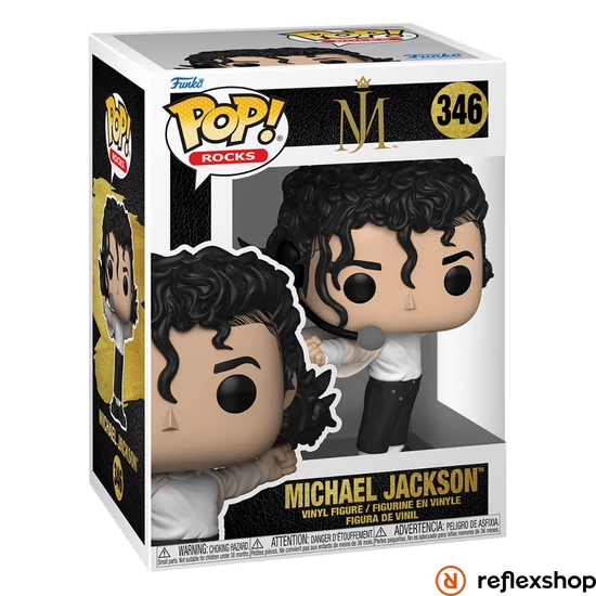 Funko POP! Rocks: Michael Jackson - Michael Jackson (Super Bowl) figura #346