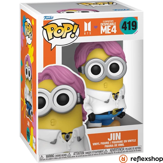 Funko POP! Animation: Minions x BTS - Jin figura #419