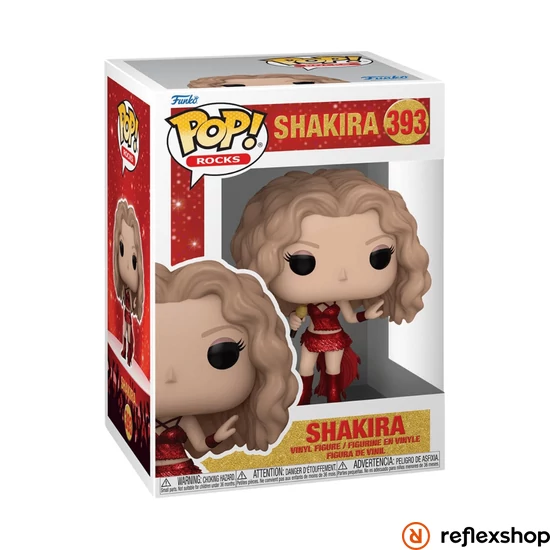 Funko POP! Rocks: Shakira - Shakira (Super Bawl) figura