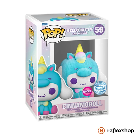 Funko Pop! Sanrio: Hello Kitty and Friends - Cinnamoroll (UP) (Flocked) (Special Edition) #59 Vinyl Figure