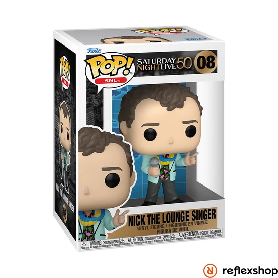 Funko POP! SNL: Saturday Night Live - Nick the Lounge Singer figura #8