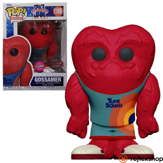 Funko Pop! Space Jam: A New Legacy - Gossamer (Flocked) (Special Edition) #1186 Vinyl Figure #1186