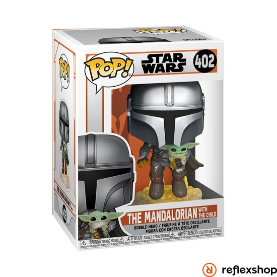 POP Star Wars: The Mandalorian- Mando Flying w/Je #402