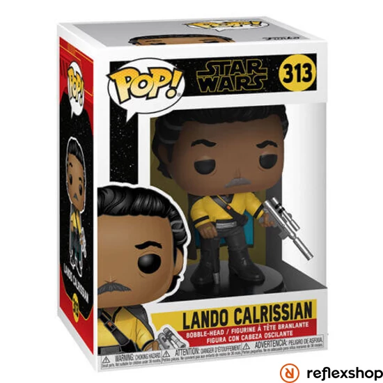 Funko Pop! Star Wars Ep 9 - Lando Calrissian #313 Bobble-Head Vinyl Figure