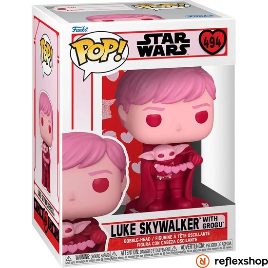 POP Star Wars: Valentines S2- Luke & Grogu #494