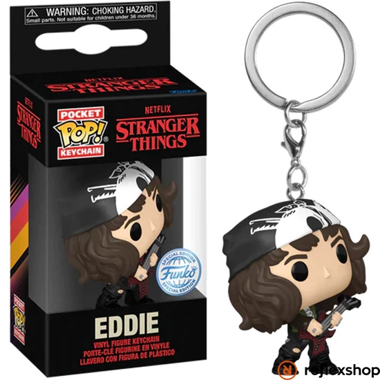 Funko POP! Stranger Things - Eddie kulcstartó