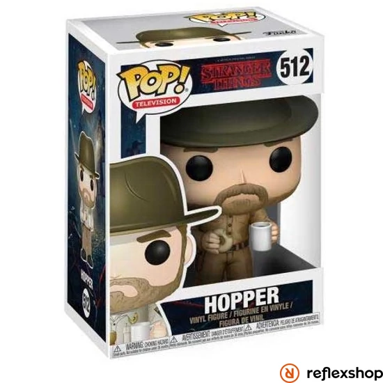 POP! Vinyl: Stranger Things: Hopper w/ Donut #512