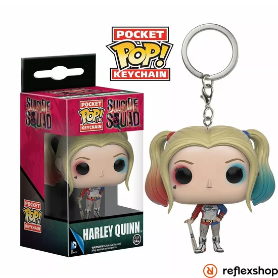 Funko POP! Suicide Squad: Harley Quinn kulcstartó