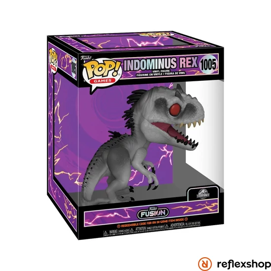 Funko POP! Super: Funko Fusion - Indominus Rex figura chase