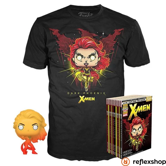 FunkoPOP!-T-Shirt & Vinyl Dark Phoenix M