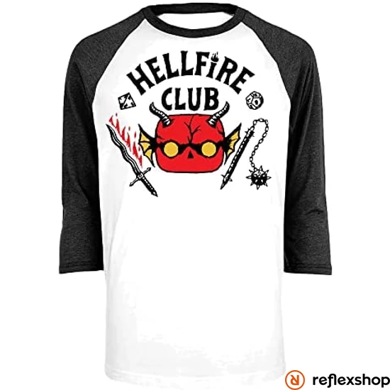 POP! Tee: Stranger Things - Hellfire Club 3/4 - M