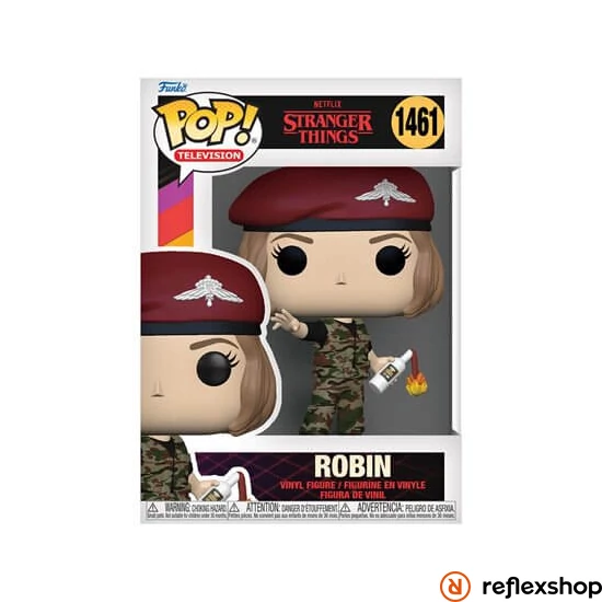 Funko POP! Television: Stranger Things - Hunter Robin w/cocktail​​ figura #1461