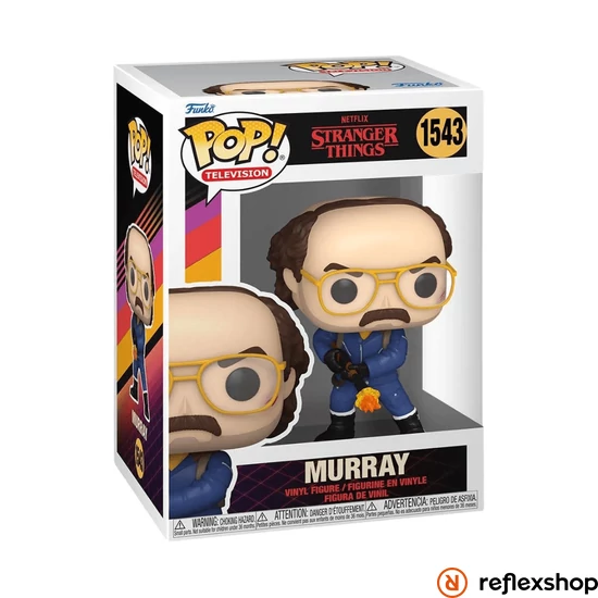 Funko POP! Television: Stranger Things S4 - Murray figura #1543