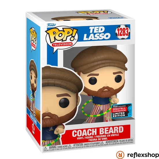 Funko Pop! Television: Ted Lasso - Coach Beard (with Goldy Pants) (Convention Limited Edition) #1283 Vinyl Figure