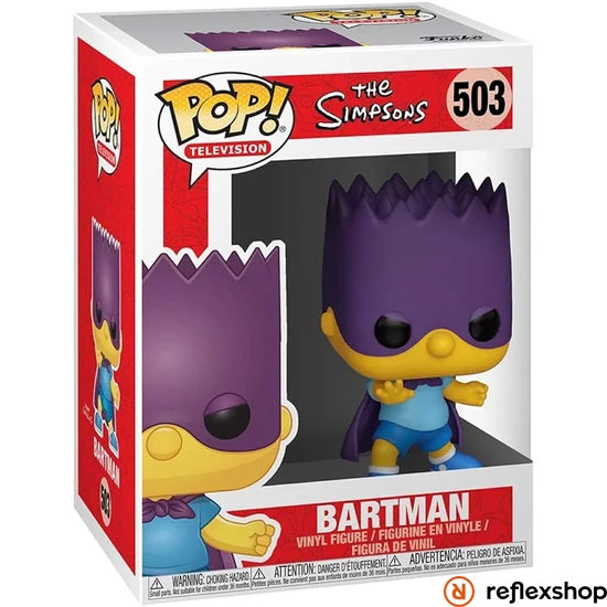 Funko POP! Television: The Simpsons - Bartman figura #503