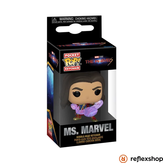 Funko POP! The Marvels - Ms. Marvel kulcstartó