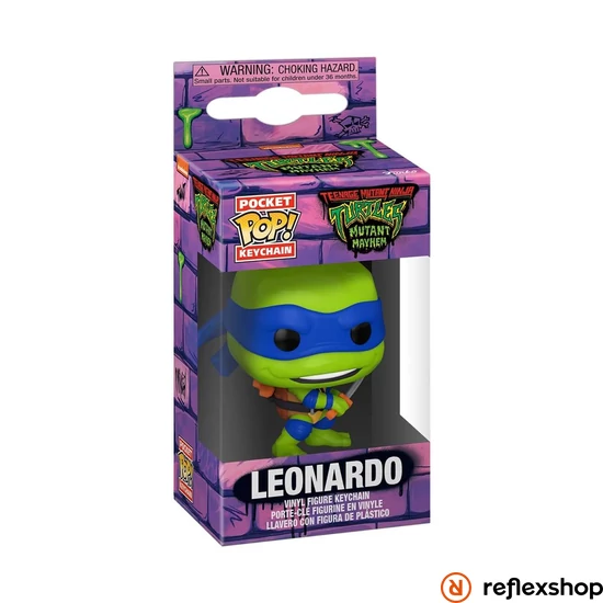 Funko POP! TMNT - Leonardo kulcstartó