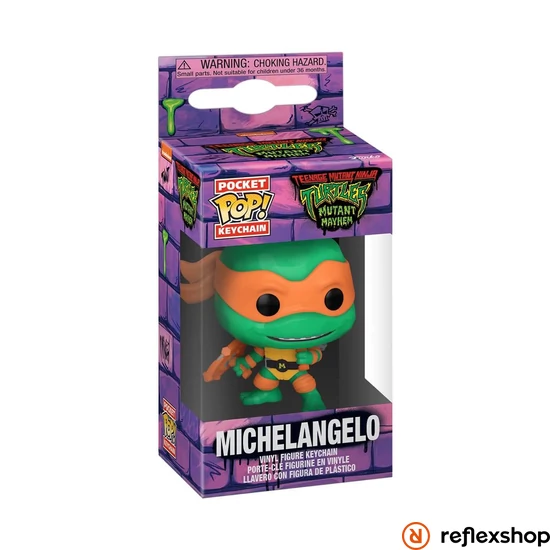 Funko POP! TMNT - Michelangelo kulcstartó