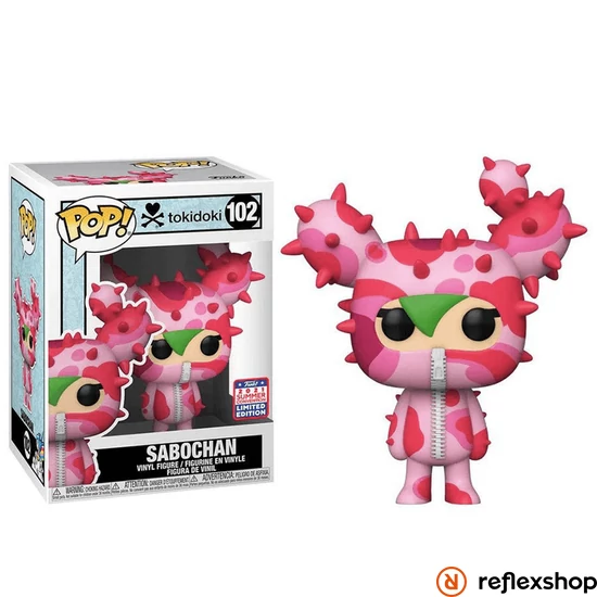 Funko Pop! Tokidoki - Sabochan (Convention Special Edition) #102 Vinyl Figure. #102