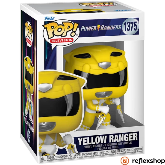 Funko POP! TV: Mighty Morphin Power Rangers 30th - Yellow Ranger figura