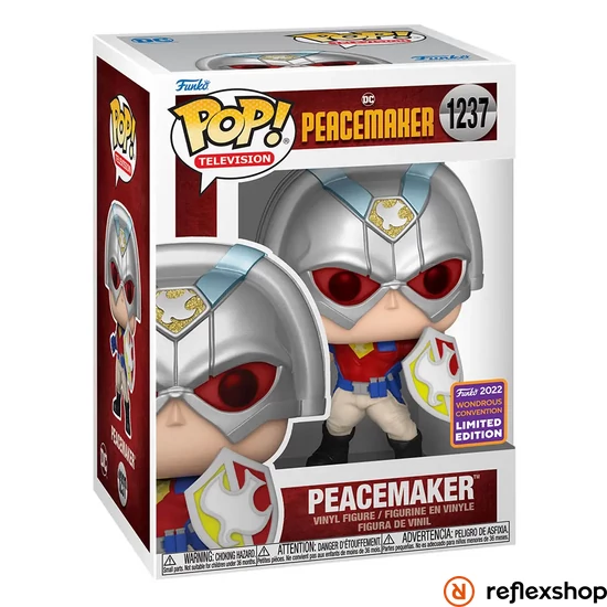 Funko POP! TV: Peacemaker - Peacemaker w/shield figura