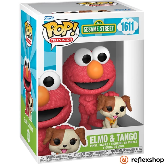 Funko POP! TV: Sesame Streed S3 - Elmo & Tango figura